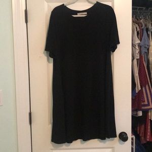 Cute and Comfy Black LOFT Dress